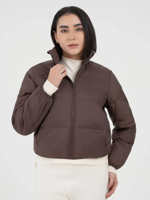 Women Brown Jacket | Everyday Functional Wear